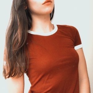 Red Boyfriend T-Shirt